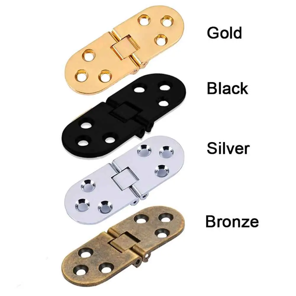 180 Graden Deur Scharnier Hoge Kwaliteit Zinklegering Flush Scharnieren Kast Scharnieren Deur Halve Cirkel Scharnieren Meubelaccessoires