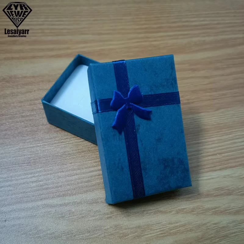 24 Pcs Jewelry Cardboard Gift Boxes for Packaging Decorative Empty Jewelry Boxes Colorful for Earring Necklaces Bracelets Rings