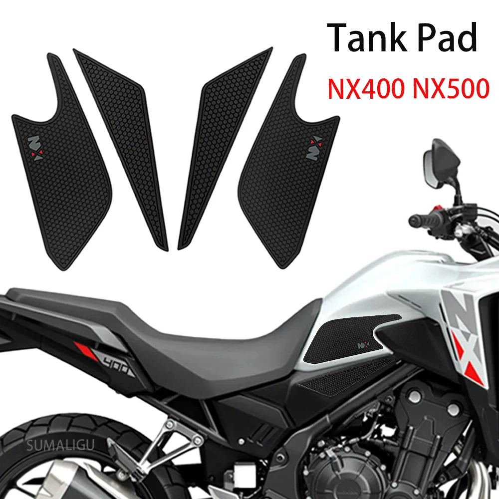 For HONDA NX500 NX 500 nx500 NX400 NX 400 2023 2024 2025 Motorcycle New Tank Pad Protector Sticker Decal Gas Knee Grip ﻿