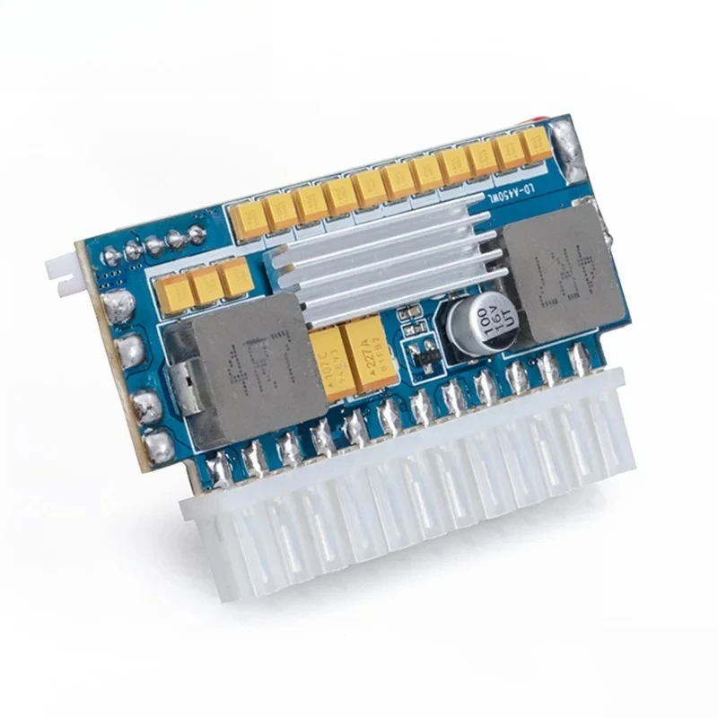 450W 24Pin 12V DC Input Peak 450W Output Realan Mini ITX Pico PSU DC ATX PC Switch DC-DC ATX Power Supply For Computer