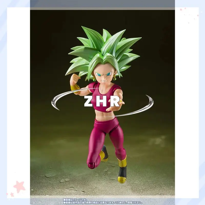 En Stock Original BANDAI S.H.Figuarts Dragon Ball Super Super Saiyan Kefla modelo de animación figura de acción juguete colección regalo