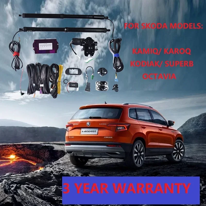 

Power electric tailgate для SKODA KAMIQ авто багажник для SKODA KAROQ Электрический багажник для OCTAVA KODIAK автомобильный подъемник для SUPERB