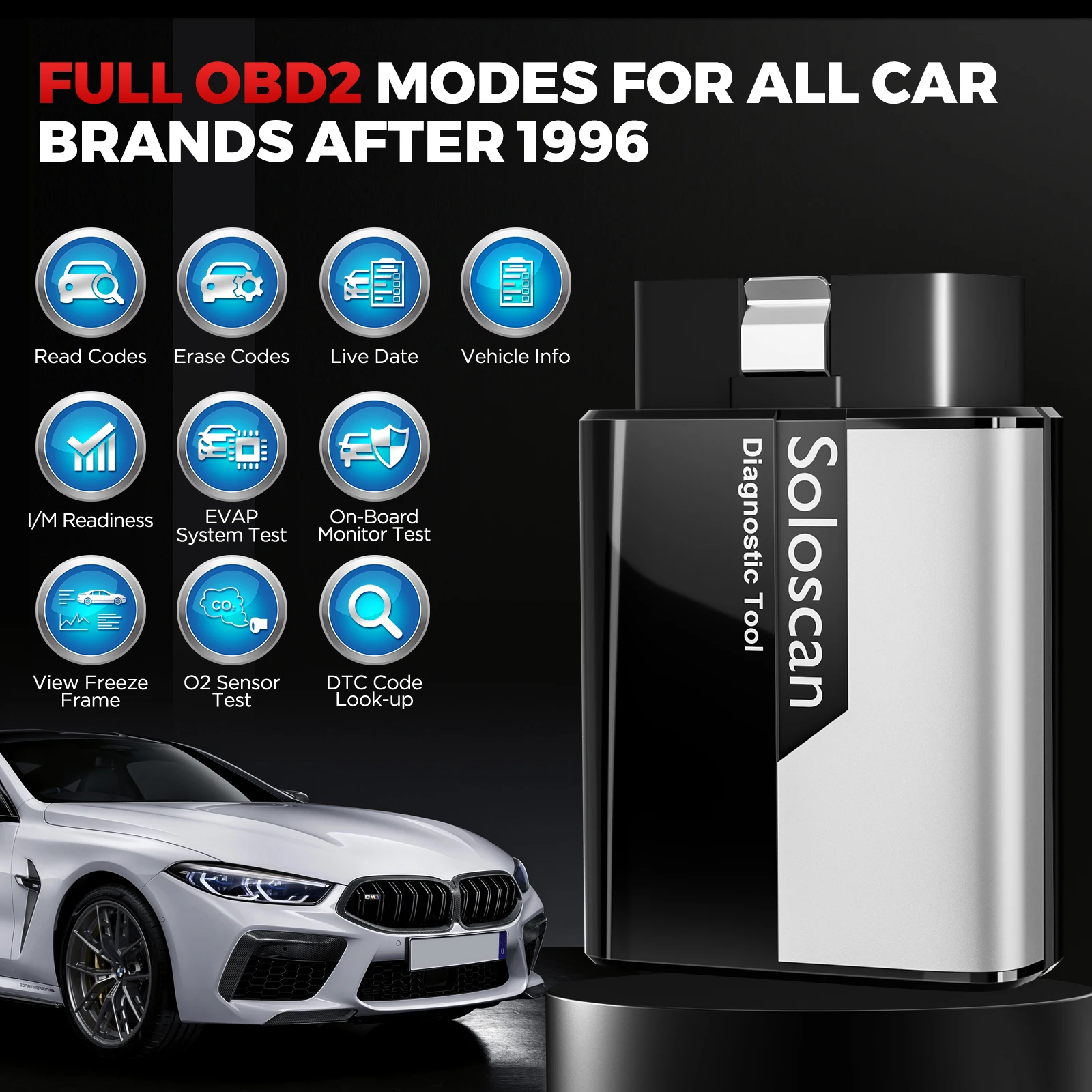 Рисунок 5 - Сканер Kingbolen SoloScan OBD2 для BMW