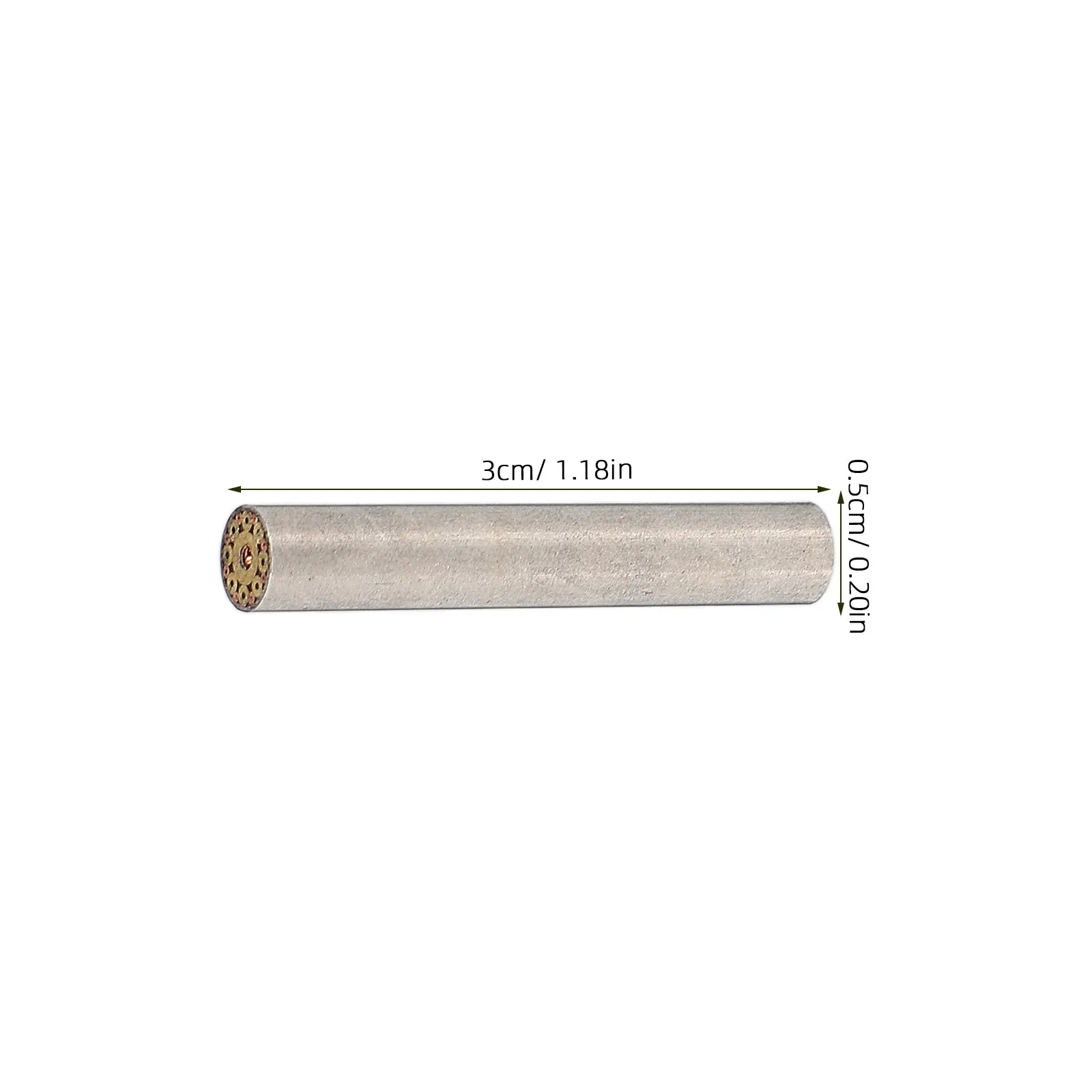 Mosaic Pin Decorative Hunting Cutter Handle Metal Pin Rivet Sturdy Longlasting for Cutter Handle Repair Hadell Rivet