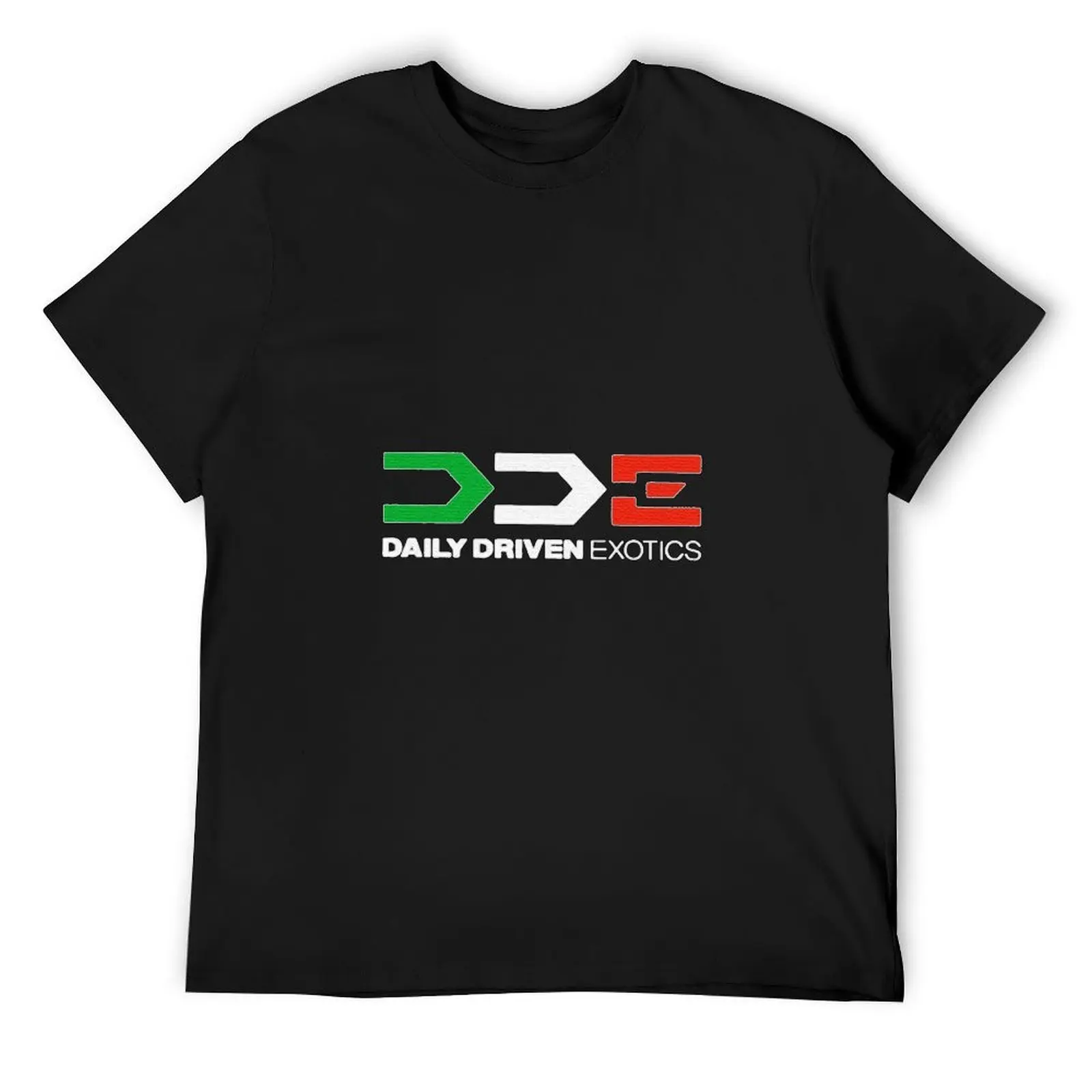 DDE Daily Driven Exotics T-Shirt vintage graphic tee Short sleeve tee men clothes