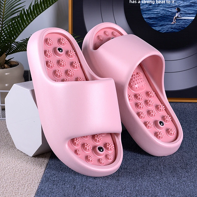Fußmassage-Hausschuhe für Frauen, Akupressur-Pantoffeln für den Hausgebrauch, Lässige Fußstressabbau-Sandalen, Outdoor-Strandsandalen – Detail 15