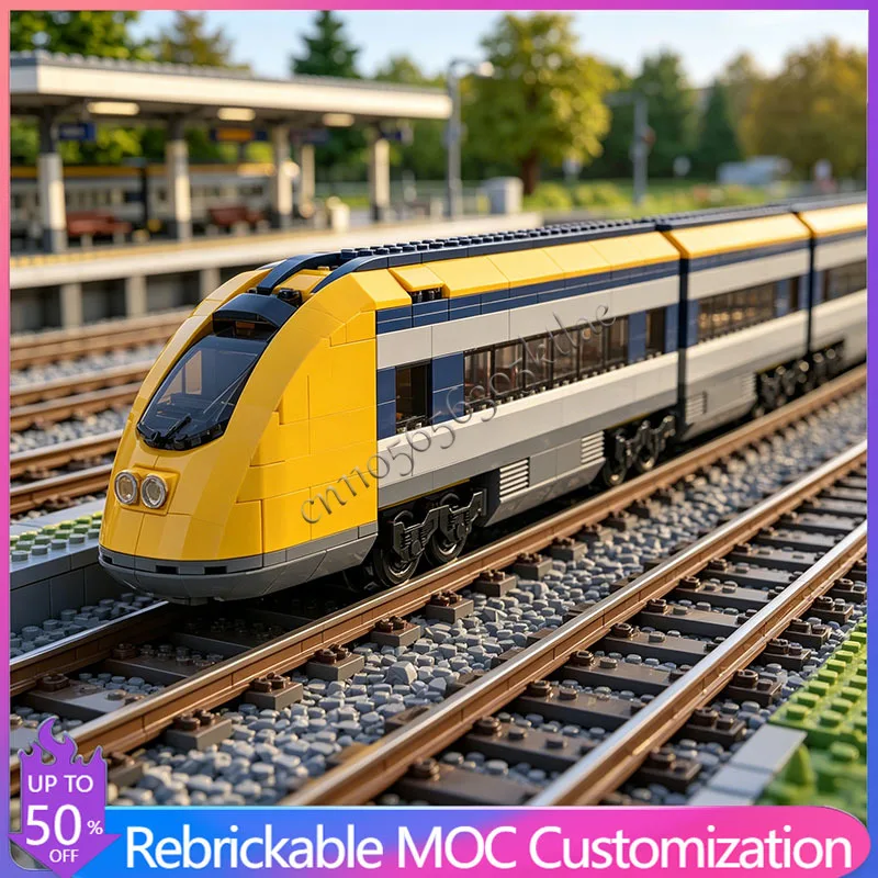 182 Parts City 60197 Passenger End Module Brick Accessory Technology Building Blocks Creative Children Toy Birthday Display Gift