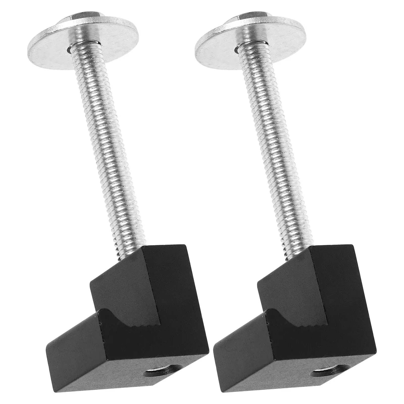 

2Pcs Truck Toolbox Installation Clamps Aluminum Alloy Heavy Duty J Hooks Pickup Tool Box Mounting Kit Truck Toolbox Mounting Kit