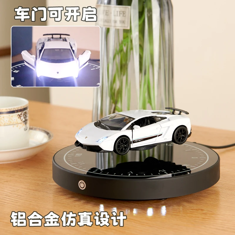 Maglev sports car audio alloy model Porsche genuine car model ornament boys creative Christmas