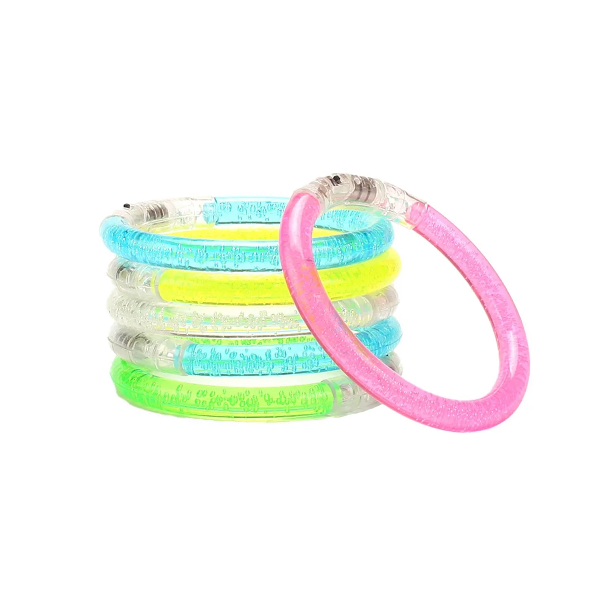 Pack of 40 LED Bracelets Glow Bracelets Glow Wristband Glow in the Dark Party Supplies Bracelets