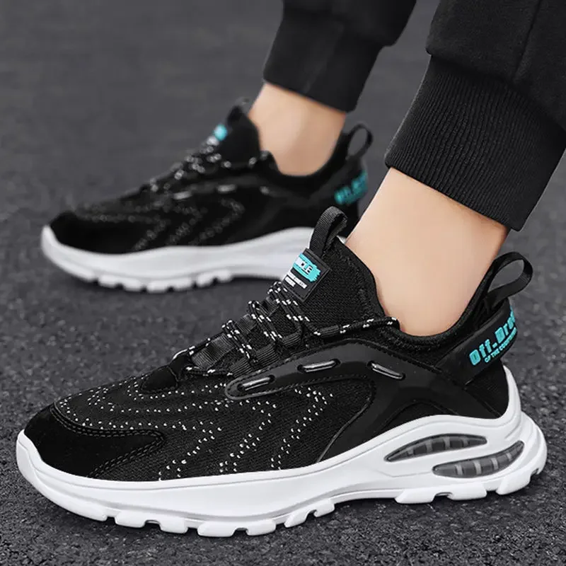 Men's Sports Shoes 2023 Spring New Men Fashion Casual Sneakers  Men Fashions Mesh Breathable Men Sneakers Leisure Runing Shoes