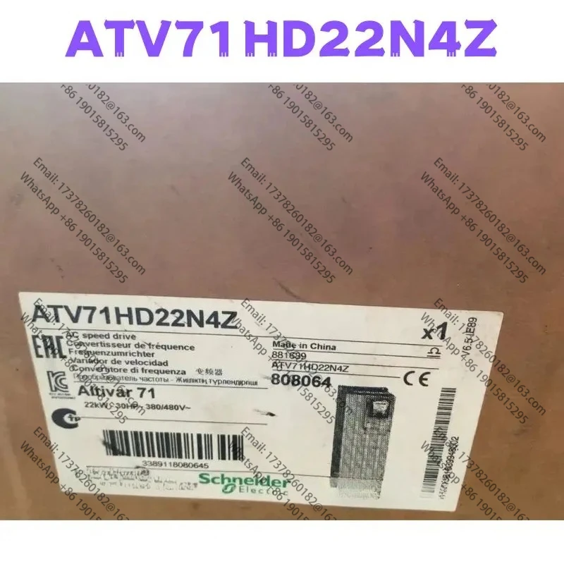 

Преобразователь частоты ATV71HD22N4Z протестирован в порядке