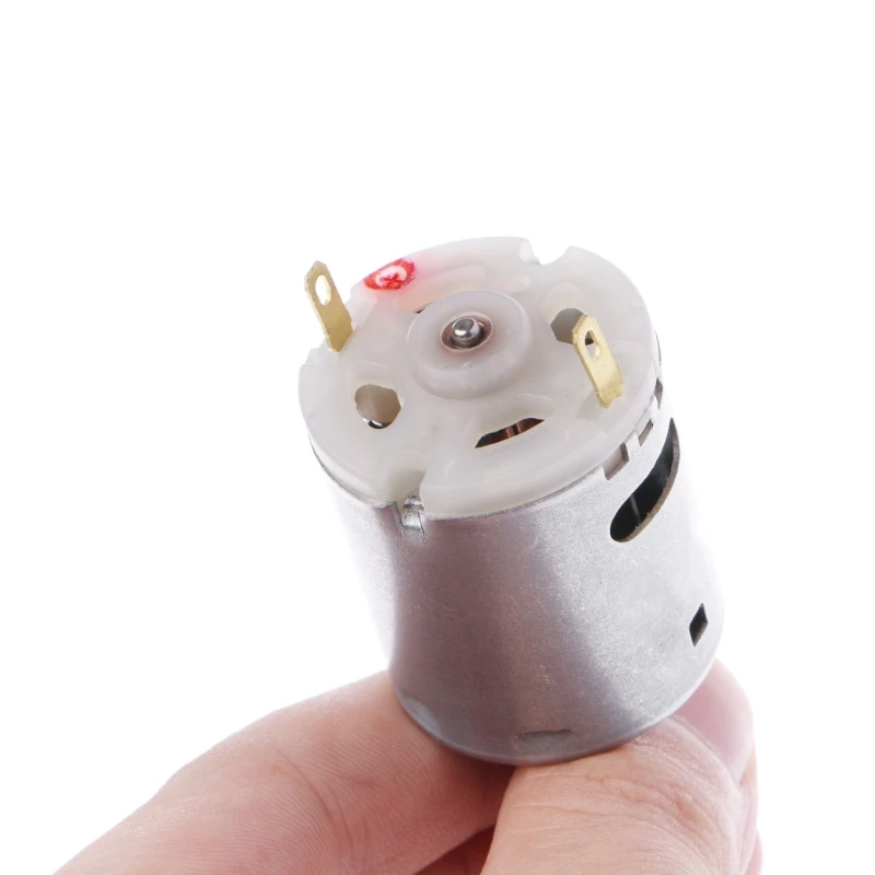 3-36V 4500-25500RPM  Motor High Speed Carbon Brush Micro Motor for DIY  Hair Dryer Electric Fans