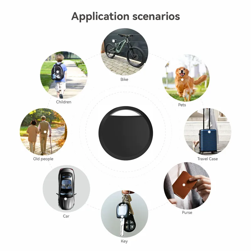 Android Bluetooth GPS Tracker funktioniert mit Android Google Find My App Key Finder Pet Locator Smart Tag für Xiaomi Samsung Handys
