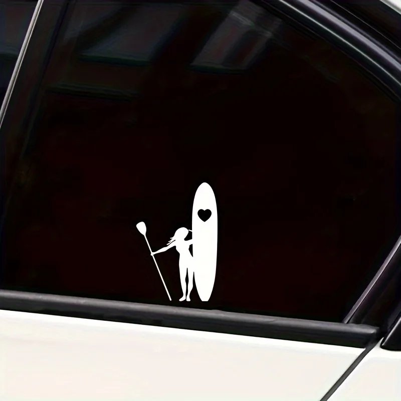 1 шт., стоячая доска для серфинга, любимая наклейка для SUP, наклейка для автомобилей, грузовиков, мотоциклов, бамперов, окон, ноутбуков