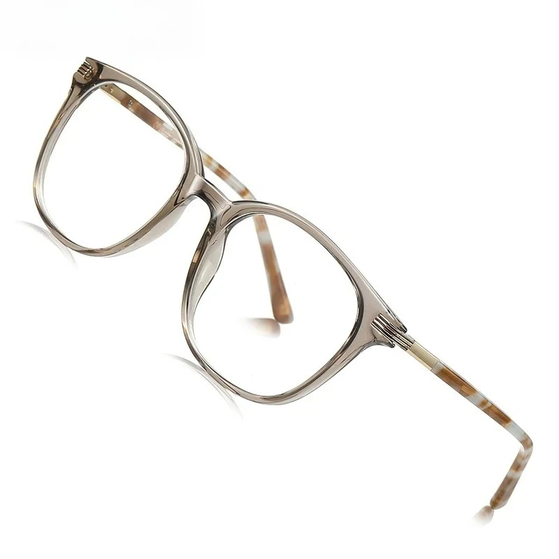 

KUXA Simple GeometricWomen Anti-Blue Light Reading Round Classic Glasses Men Customizable Prescription Photochromic LS216