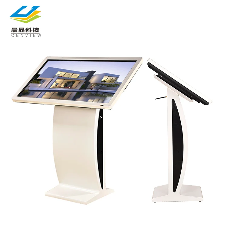 All in one pc touch screen 32inch monitors billboard touch information kiosk