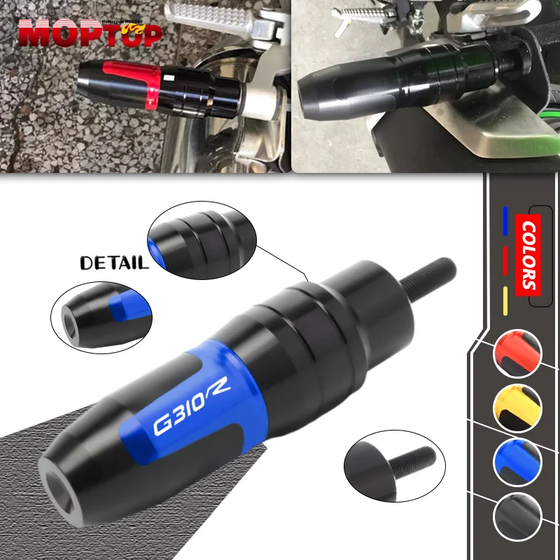 

NEW sales Motorcycle Accessoires Falling Protection Exhaust Slider Crash Pad sliders For G310R G310GS G310RR G 310R 310GS 310RR