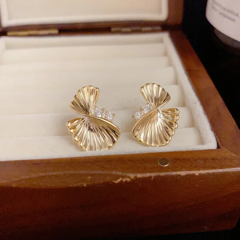 قلادة أقراط للسيدات مع إبرة فضية S925 ريترو، إكسسوارات مجوهرات بسيطة وعصرية ومتعددة الاستخدامات