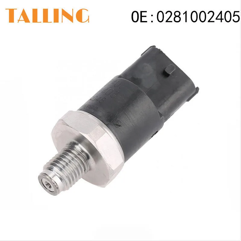 0281002405 New Fuel Rail Pressure Sensor for Renault Fiat Ducato Bmw Hyundai Peugeot Boxer Citroen Relay Jumper