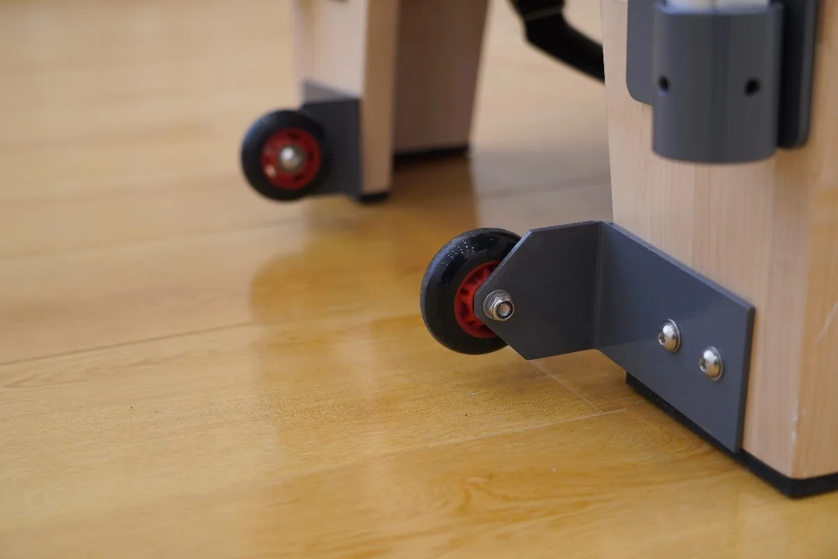 مابل معدات الاستوديو عالية الجودة الصالة الرياضية اللياقة البدنية آلة الخشب أداة بيلاتيس المصلح #6