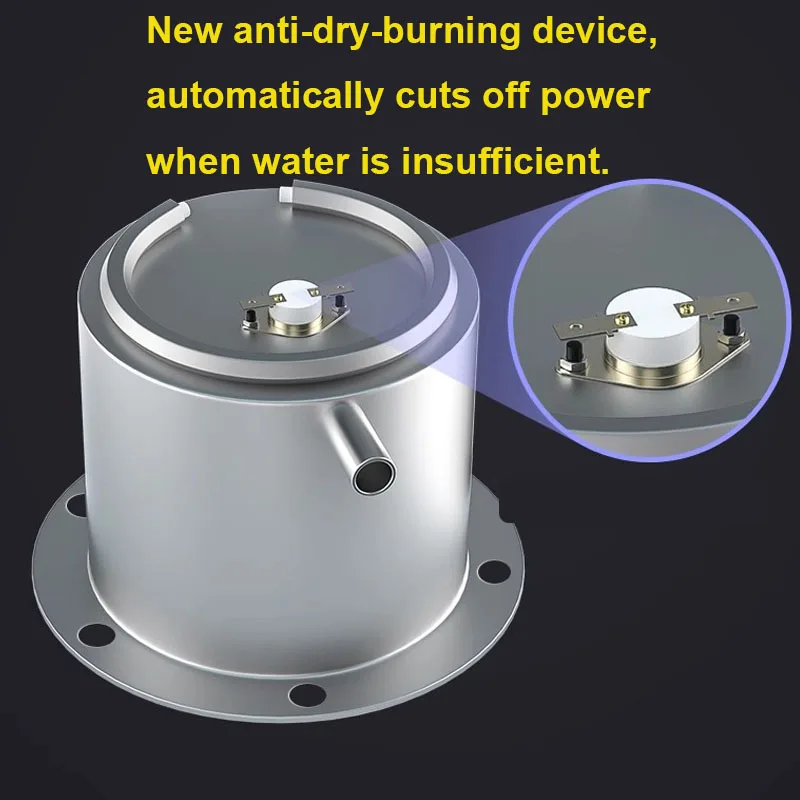 5-Layer Commercial Electric 220V Steamer Furnace Machine Glass Display Cabinet for Convenience Store
