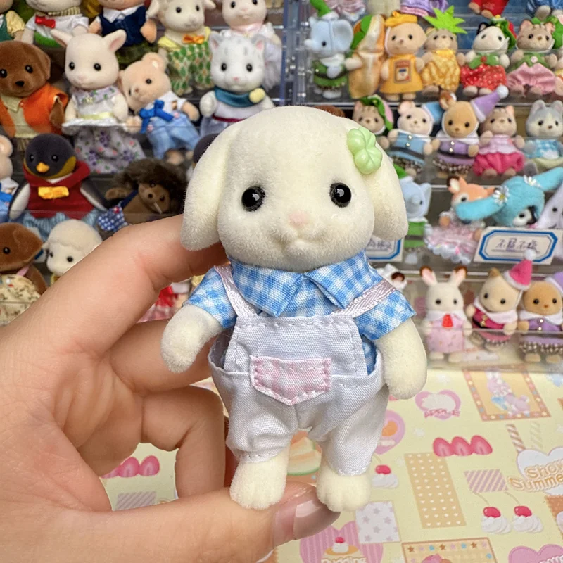 Sylvanian Families Kitchen Set Kids Toys for Girls Ternurines Figures Calico Critters Cute Children Anime Medium-sized Doll 3