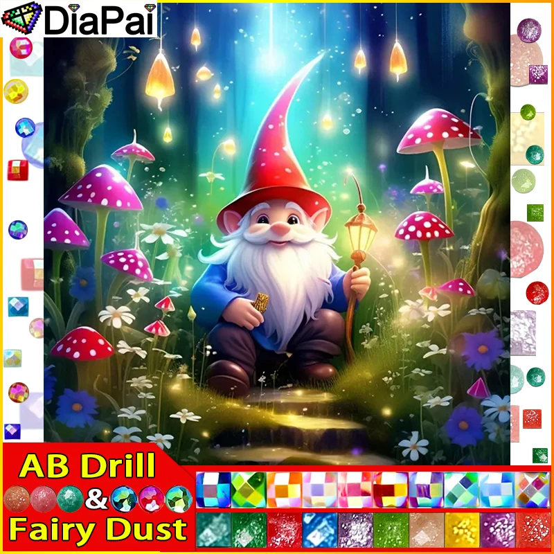 DIAPAI Fairy Dust AB 5d Diamond Painting Full Square/Round 