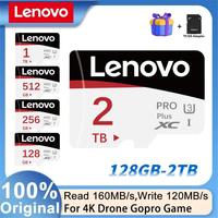 Lenovo Micro Memory SD Card U3 512GB SD Card SD/TF Flash Card Class 10 Memory Card 128GB 256GB For Phone Camera Ps4 Ps5