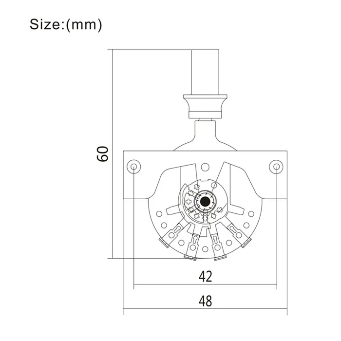 High Quality Vintage 3/5 Way Lever Switch Selector for TL FD Electric Guitar Chrome