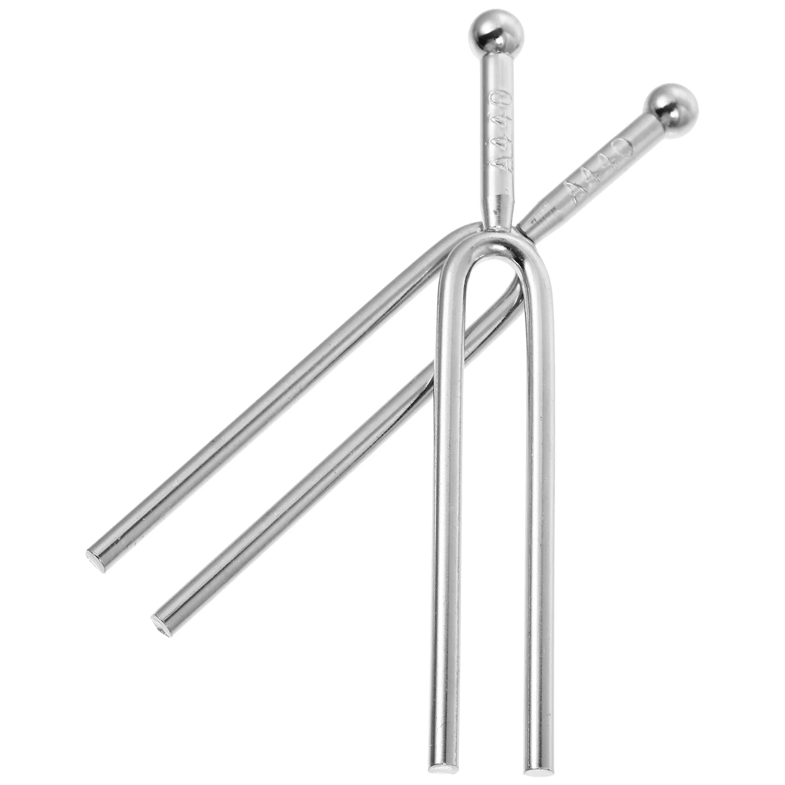 2 Pcs Tuning Fork A 440hz Forks Tone Tuners Practical Accessories Aluminum Alloy Guitar Music