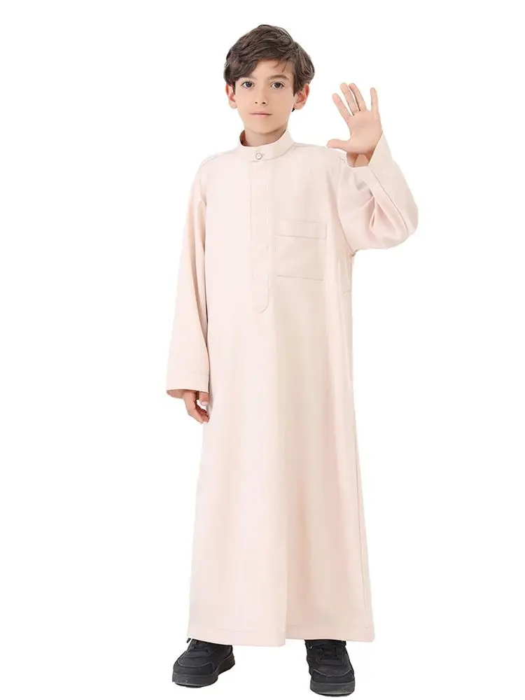 Ramadan Kebaya Abaya Boy Kids Muslim Dress Clothing Turkey Arabic Islam Abayas For Prayer Clothes Djellaba Robe Musulmane Hombre