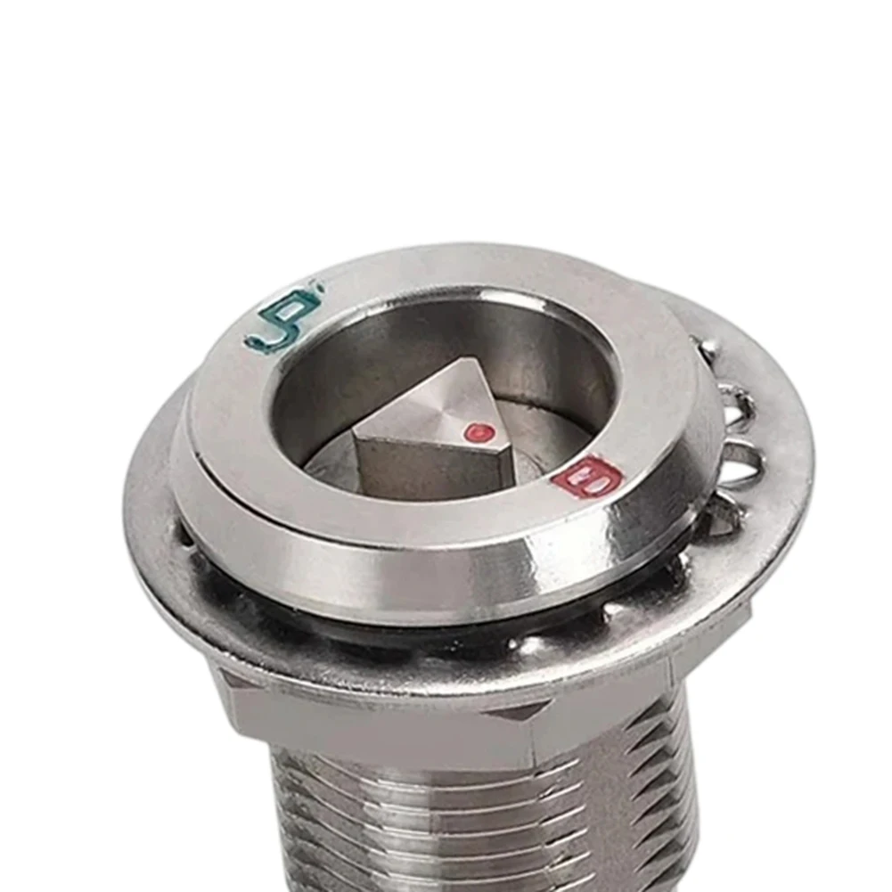 Stainless Steel Triangular Telescopic Tensioner Rotary Latch Lock For Electrical Distribution Box Automotive Door Cabinet Securi