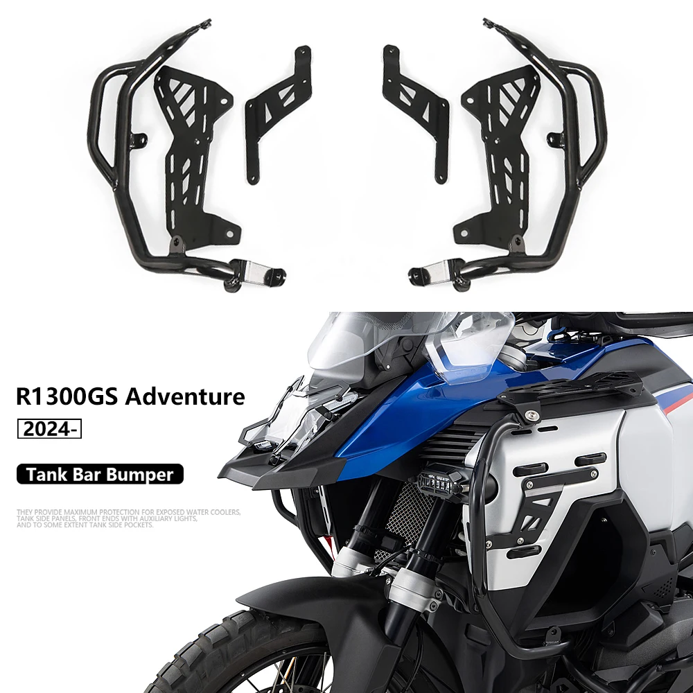

Motorcycle Highway Crash Bars Engine ultimate Tank Guard Bar Bumper Protector For BMW R1300GS ADV R 1300 GS Adventure 2024 2025