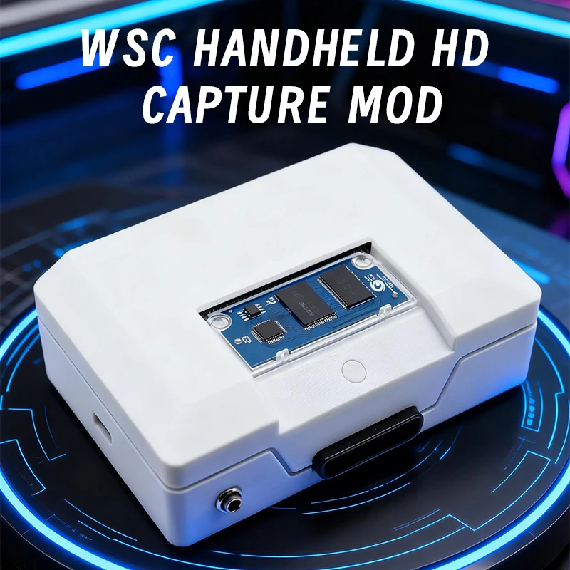 WonderSwan HD Console: Original WSC Hardware 720p HDMI, Zero Lag, Tate/Vertical Mode, Ideal for Streaming view 2
