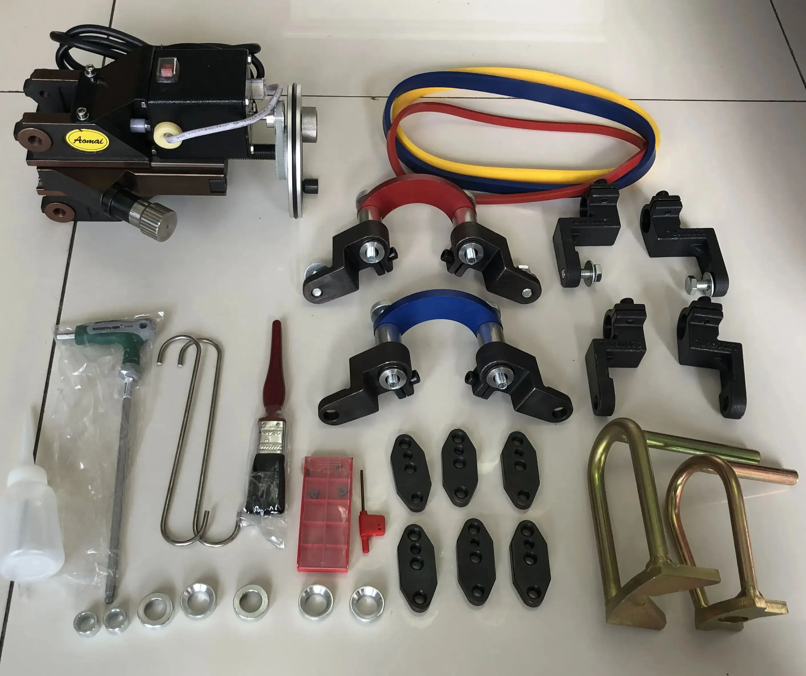 

Original Full Accessories for Car lathe disc brake AM-8700 On Car Brake Disc Cutting Lathe Machine