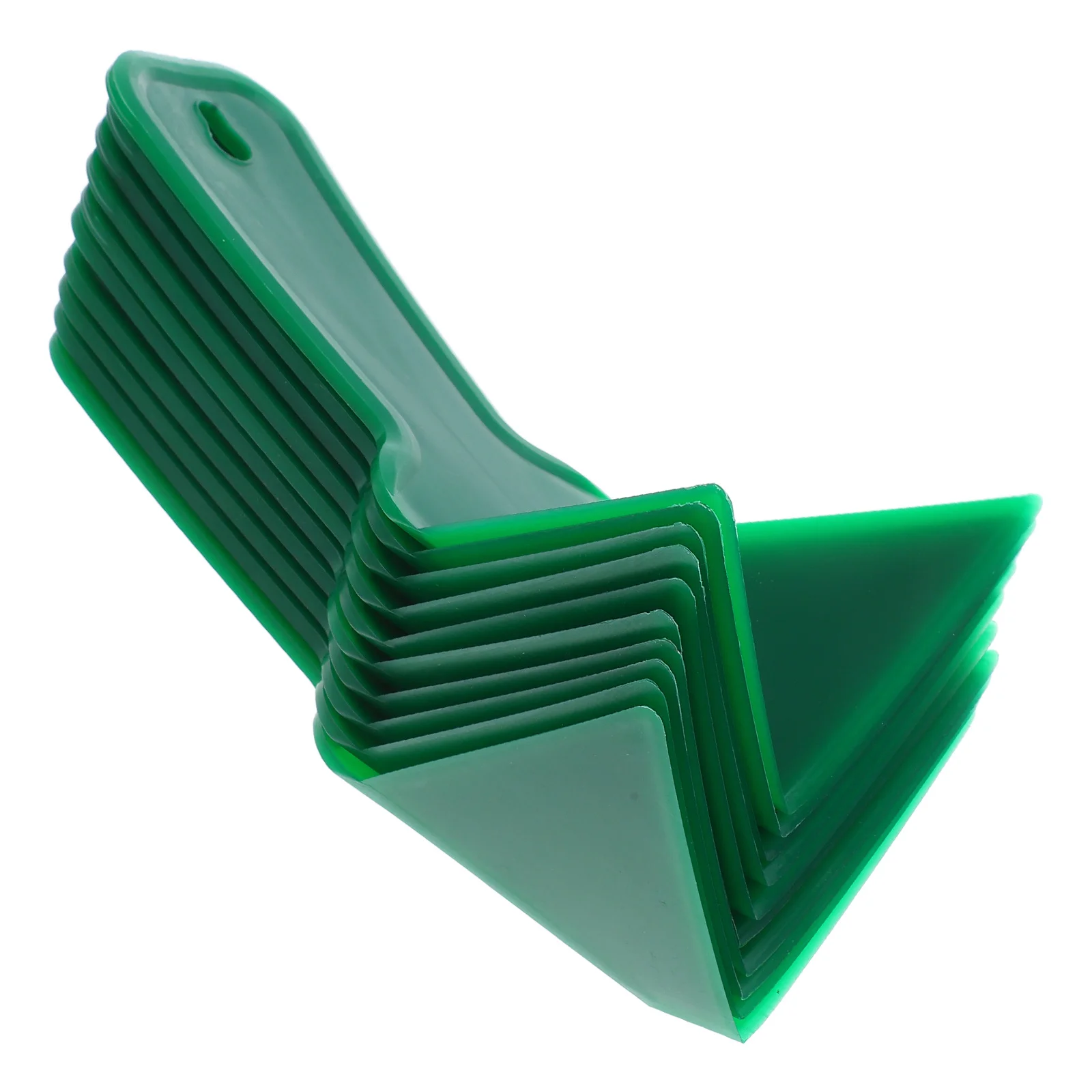 

10Pcs Drywall Corner Angled Plastic Corner Trowels Easy Use Drywall Finishing Accessories Plaster Tools