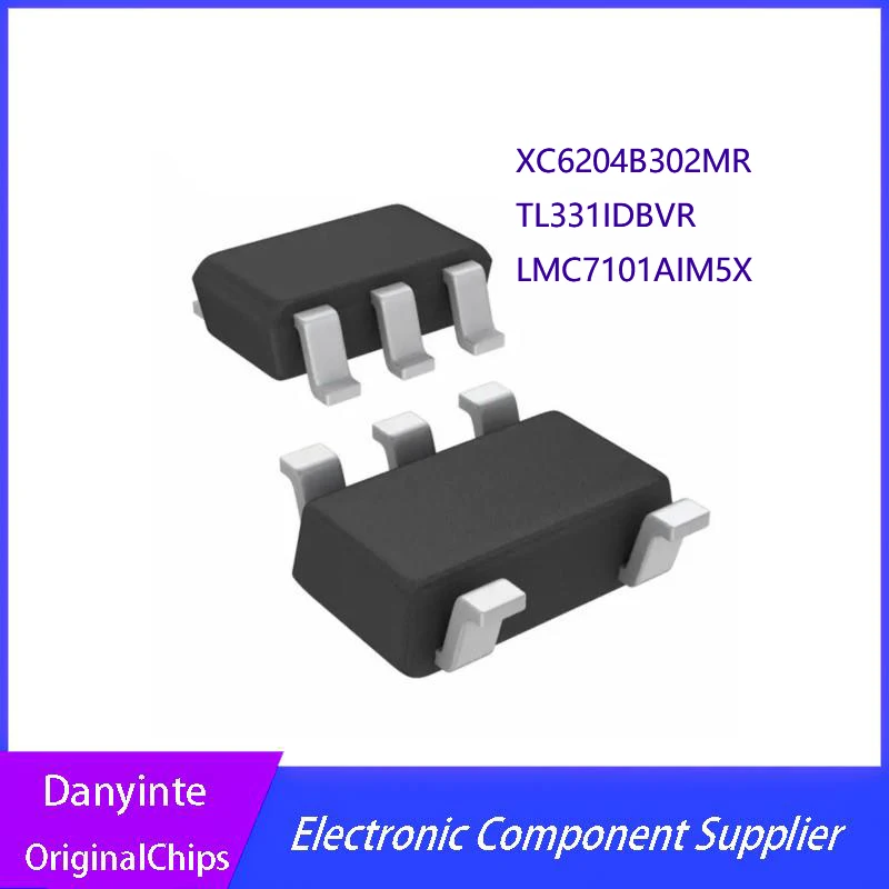 NEW  10PCS/LOT  XC6204B302MR  TL331IDBVR  T11* TL331  LMC7101AIM5X/NOPB LMC7101AIM5X  LMC7101A AOOA  A00A   SOT23-5
