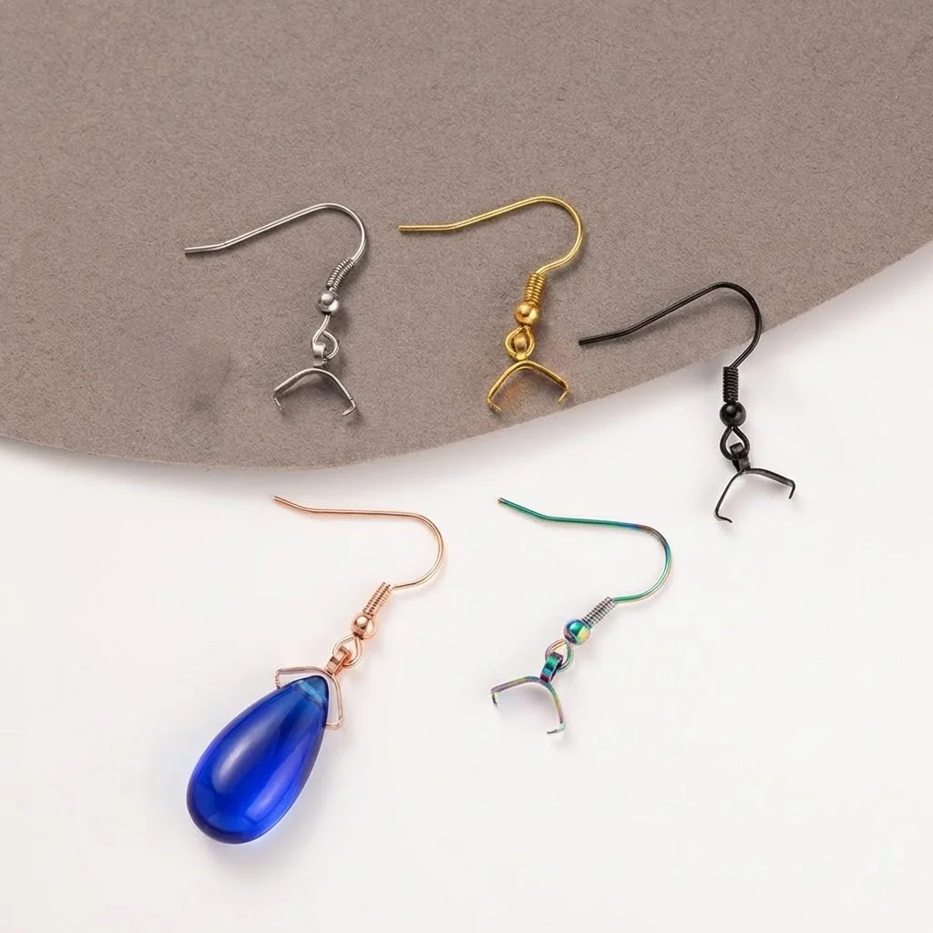 

10/20 шт., серьги-подвески из нержавеющей стали