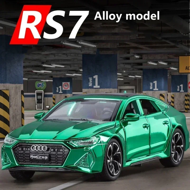 

1:32 RS7 Quattro Sportback Alloy Miniature Car Diecast Metal Scale Car Model Sound＆light Collection Children Toy Vehicle Mi