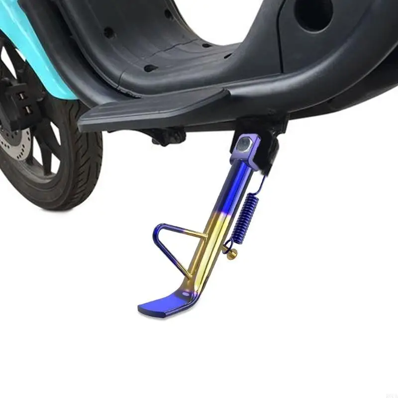 R6FA Universal Motorbike réglable Kickstand Side Station stationnement Trépied support