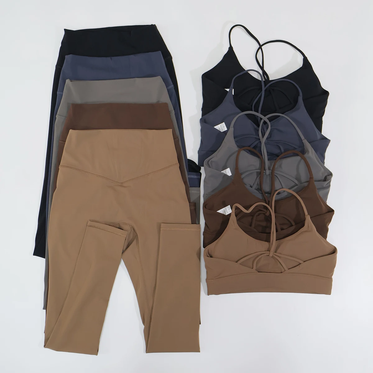 Neues Sommer-Sportset für Damen, 2-teilig, ärmellos, für Fitness und Yoga, mit hoher Taille, atmungsaktiv, eng anliegend, zweiteiliger Sportanzug für Frauen – Detail 21
