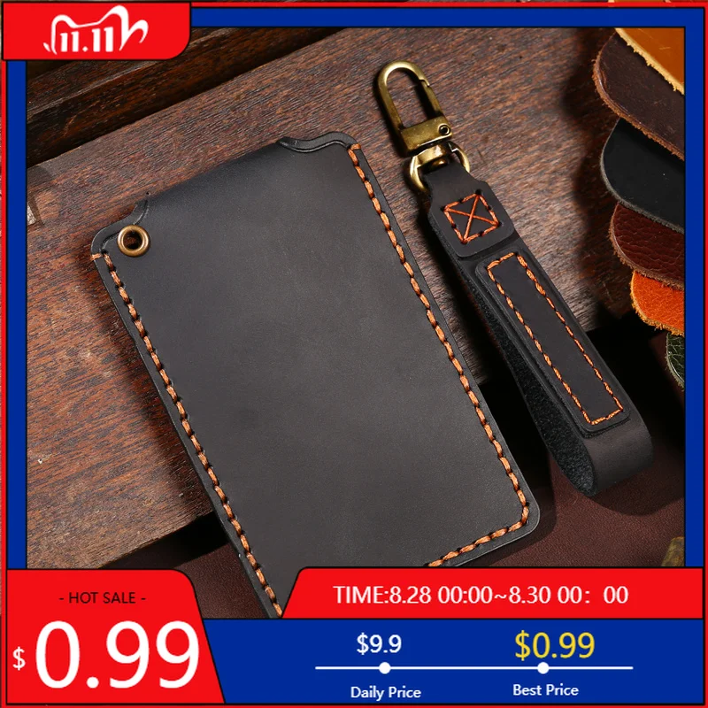 

Внутренние наклейки, кожаный чехол для ключа для карточек для Tesla Model 3/S, NIO Es6 для Xpeng P7, чехол для автомобильного ключа