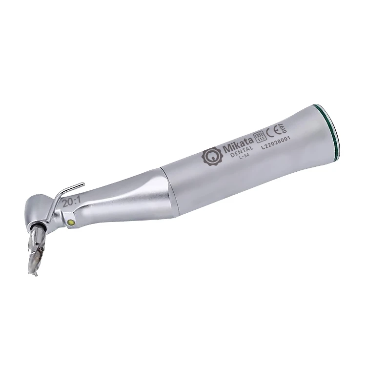 L-A4 20-1 External channel LED Light with generator Contra Angle Dent al low speed handpiece Quick Connect