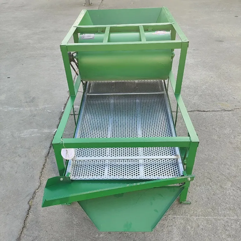 

Sunflower Seeds Vibrating Screen Wind Screening Machine Grain Impurity Removal Vibration Screen Separator