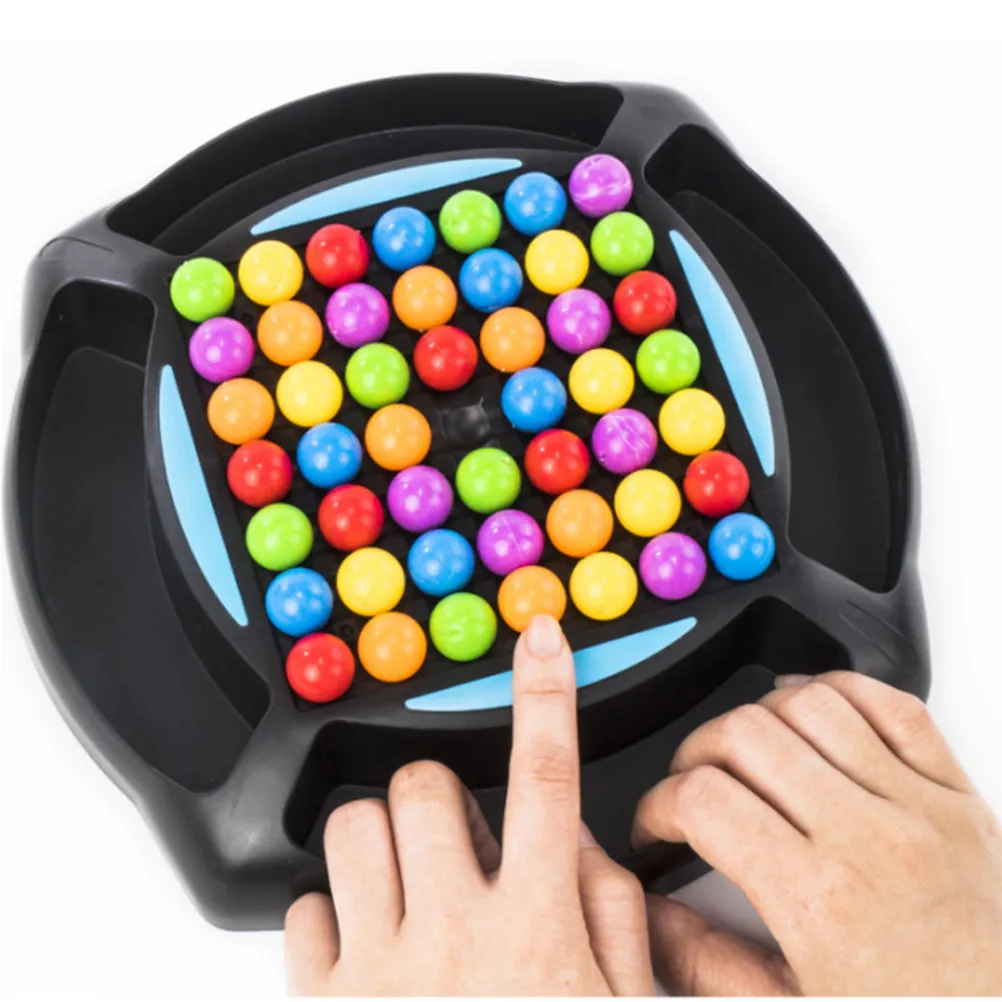 

1Set Professional Rainbow Ball Puzzle Early Educational Color Matching Kids Parent Interactive Board Game Christmas Birthday
