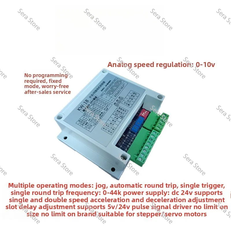 Analog Voltage 0-10V/0-20MA RPM Pulse Speed Control Controller Stepping Servo Motor Pulse Generator
