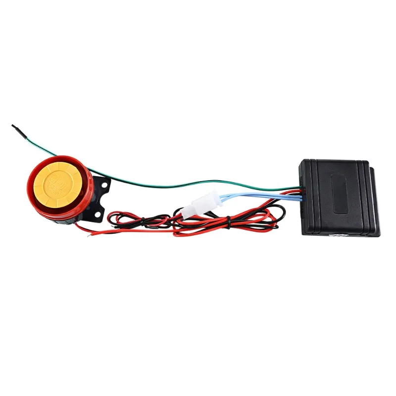 With Anti-cut Without 9v Battery 12v Motorcycle Anti-theft Motorcycle Alarm Car Alarm Motorcycle Anti-theft Alarm Remote Control