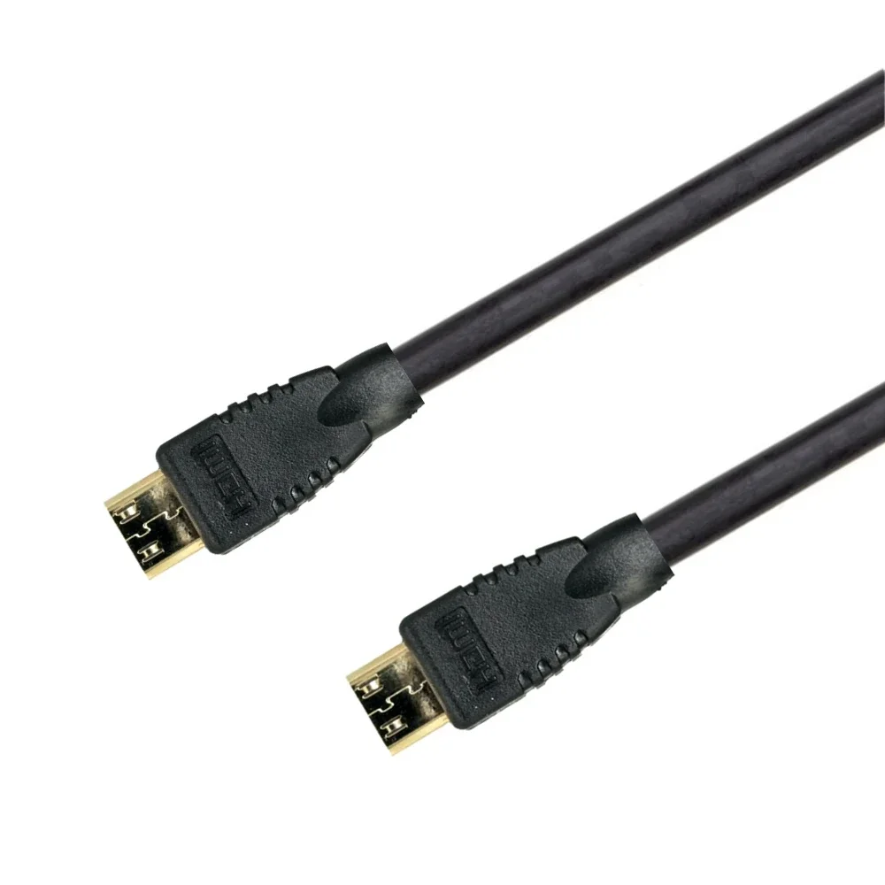 0.5M 1.4 MINI HDMI plug to mini HD plug Video cable type C to C adapter High quality TV DVD phone