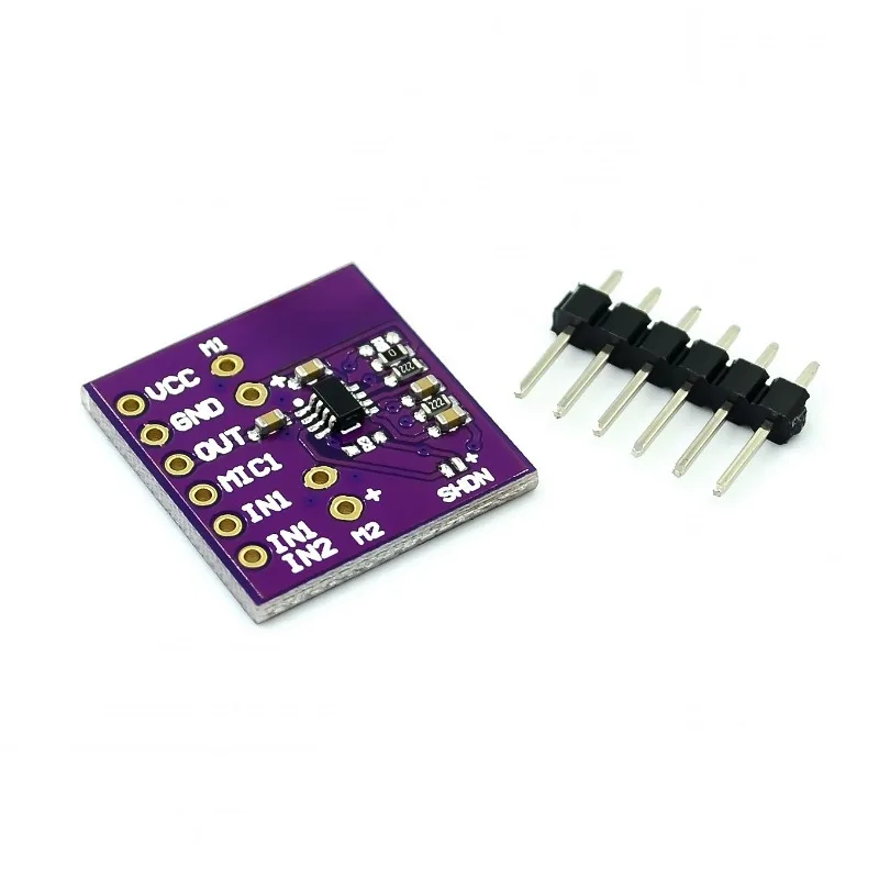 MAX9813H Microphone Module Microphone Amplifier Amplifier Module Double Input Fixed Gain Integrated Bias 9813